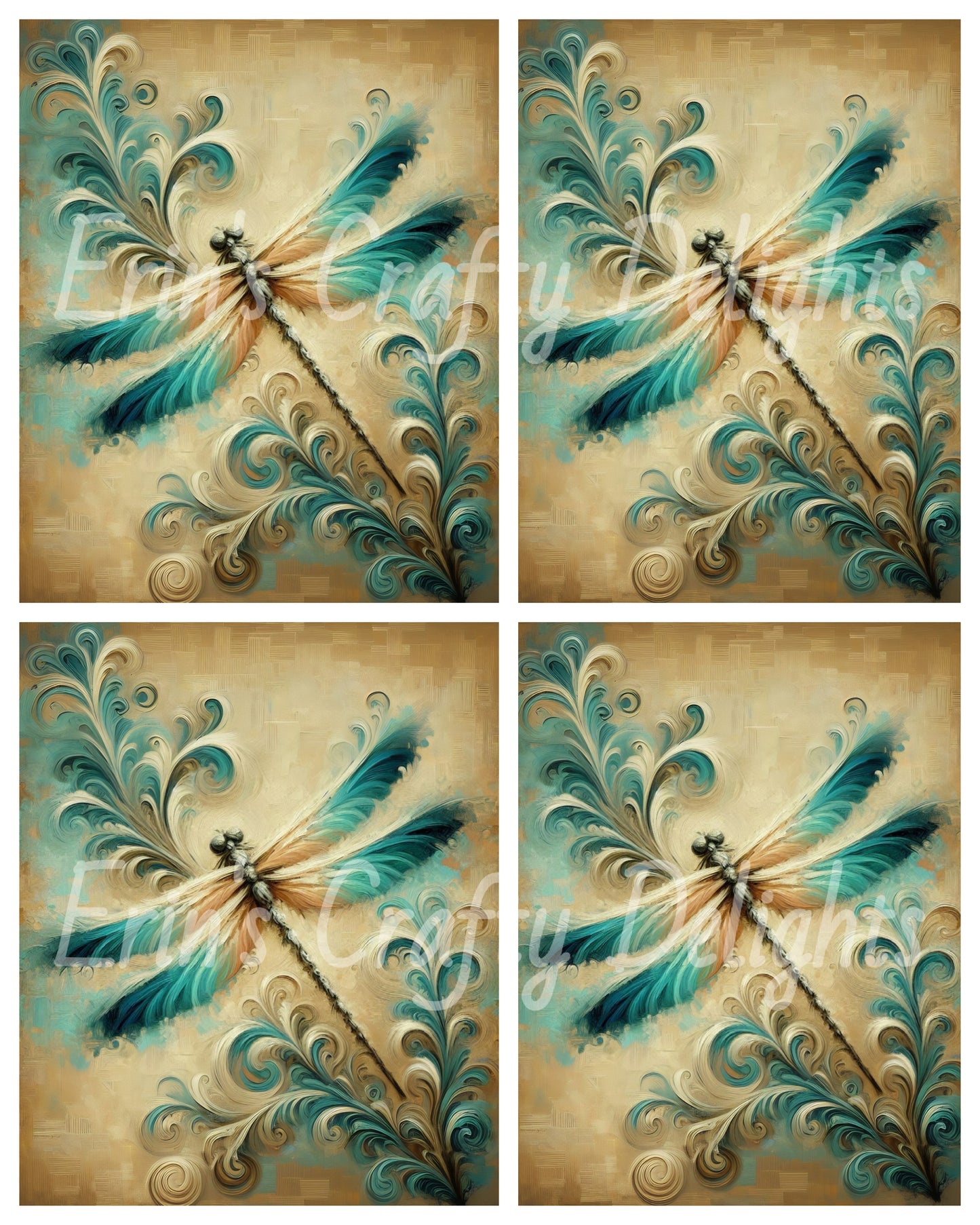 2 Dragonfly Tile
