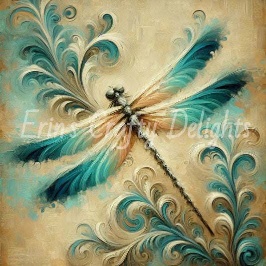 2 Dragonfly Tile