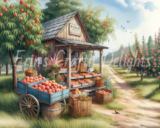 2 Peach Orchard Farmstand