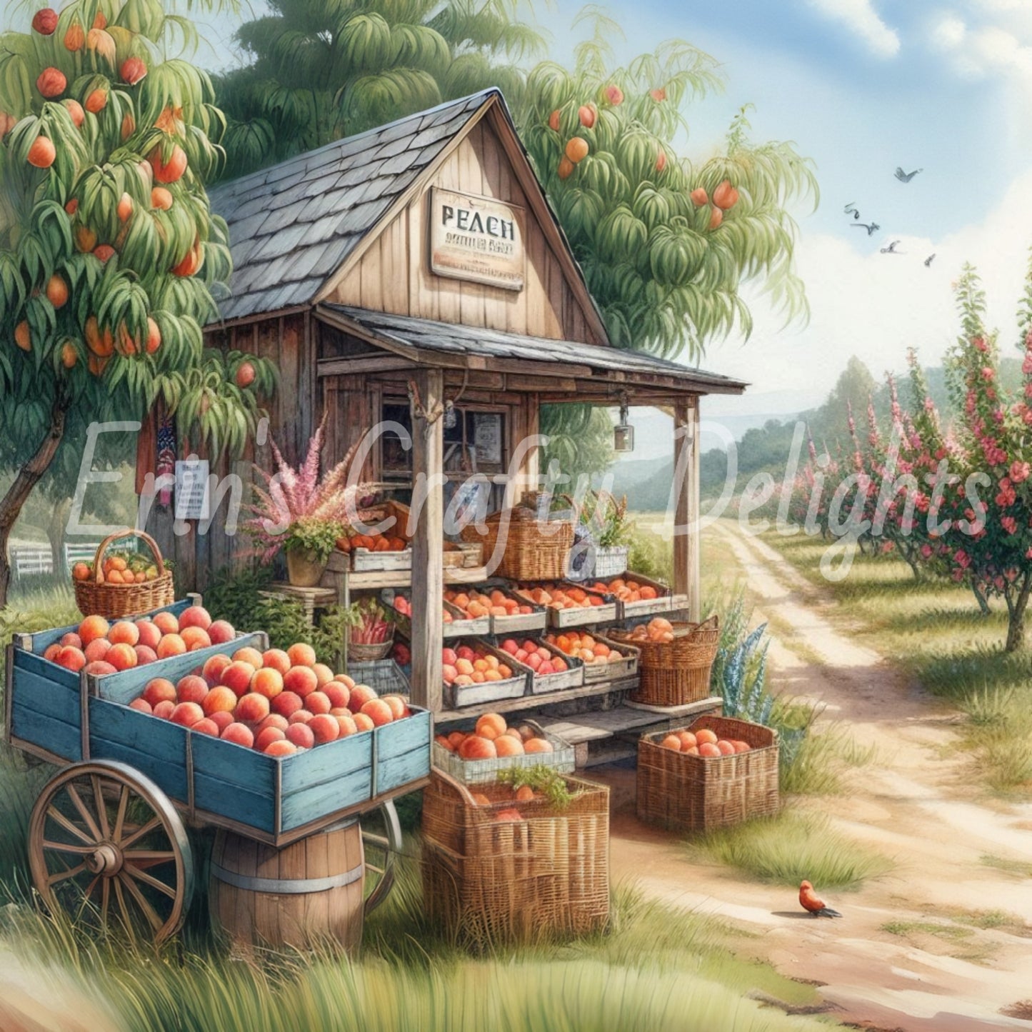 2 Peach Orchard Farmstand
