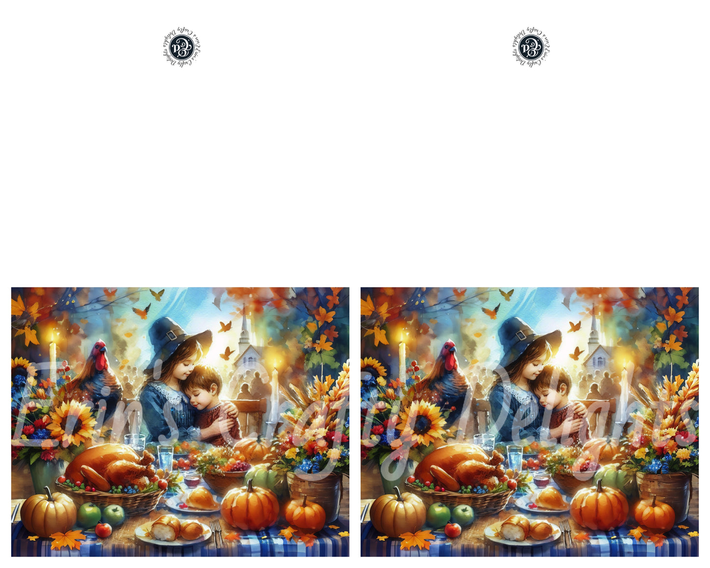 2 Thanksgiving Cards