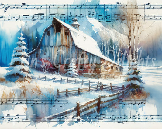 2 Winter's Medley Barn