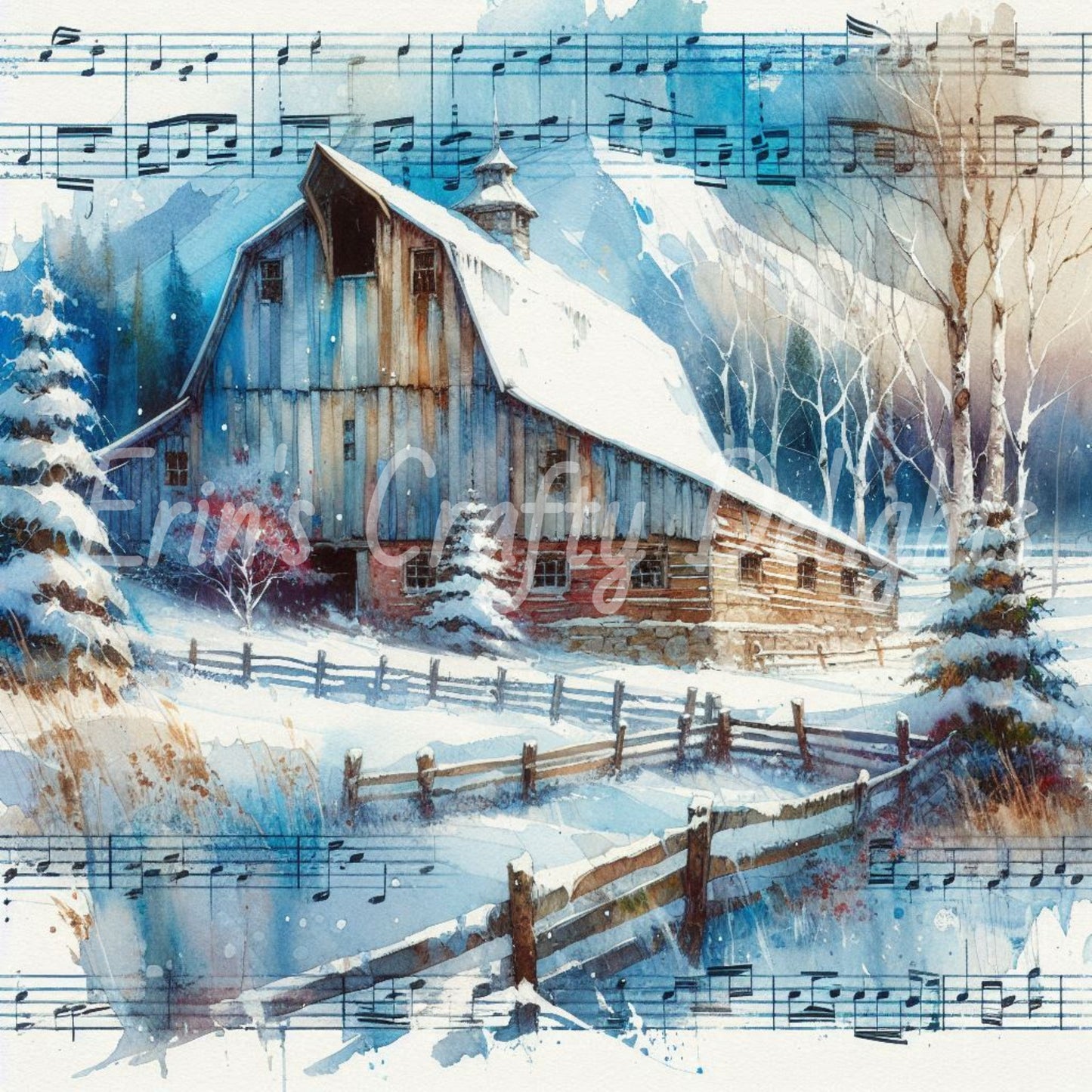 2 Winter's Medley Barn
