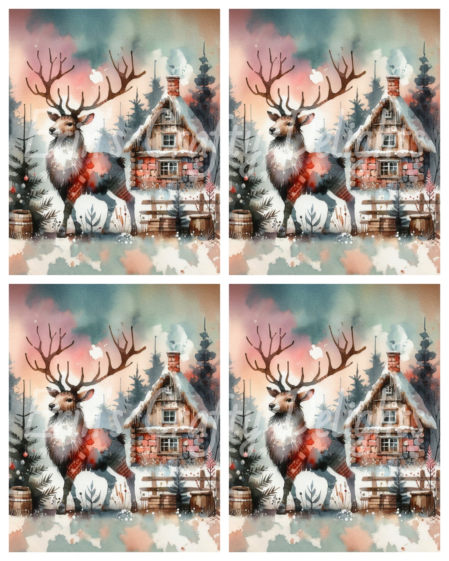 2 Winter's Touch Deer