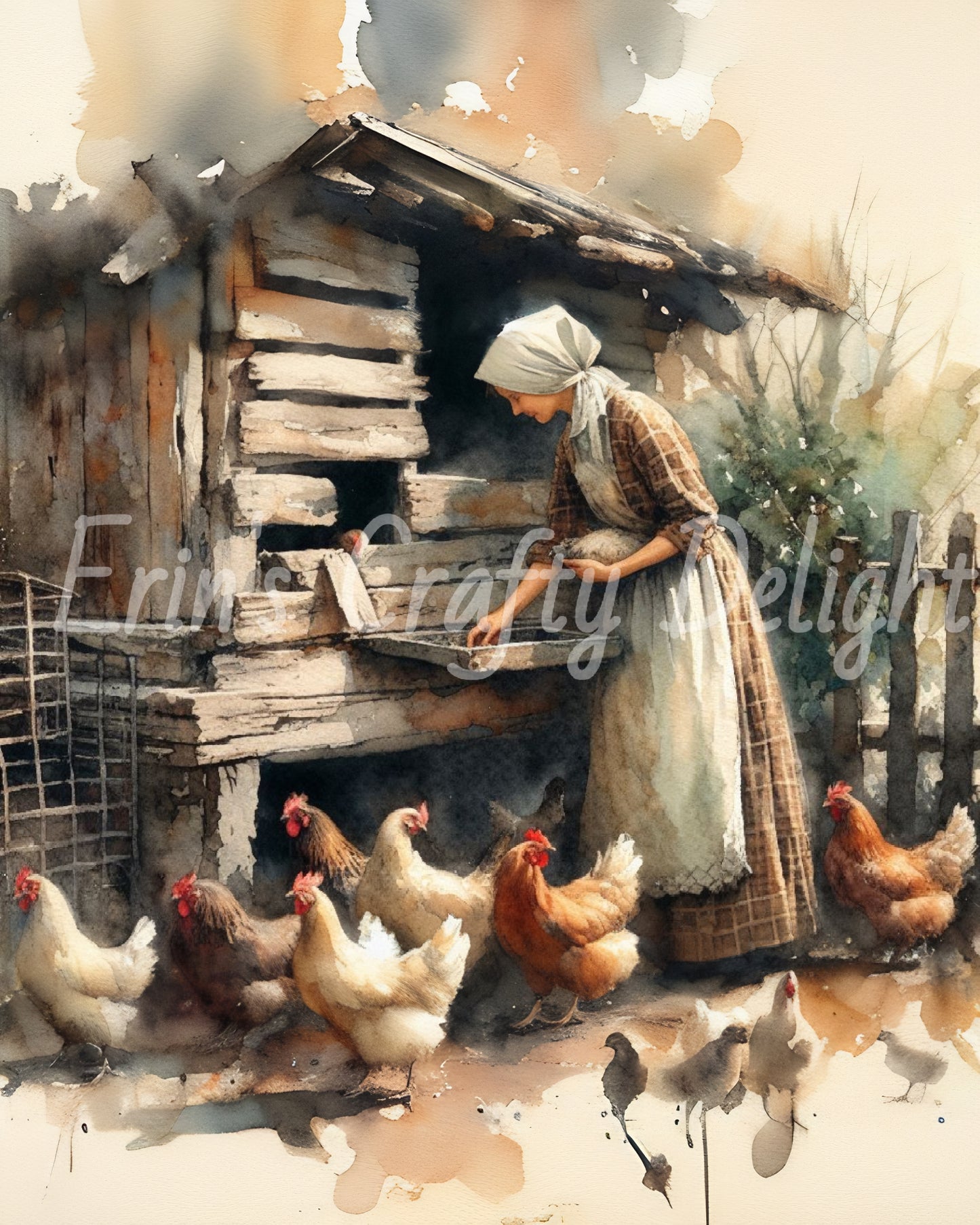2 Chicken Coop & Nesting Boxes