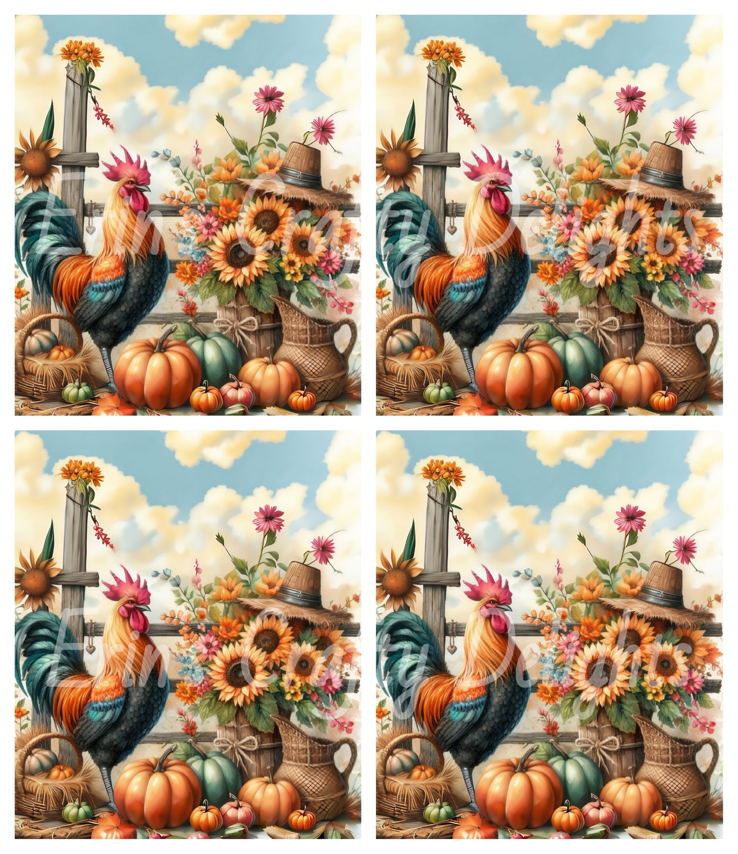 2 Fall Rooster