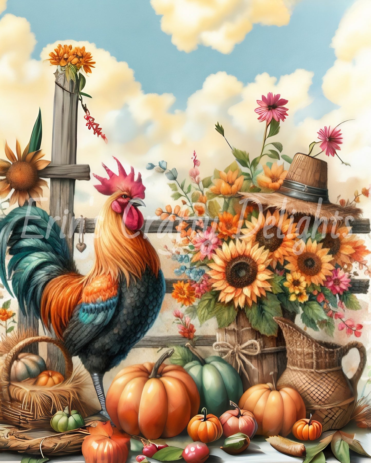 2 Fall Rooster