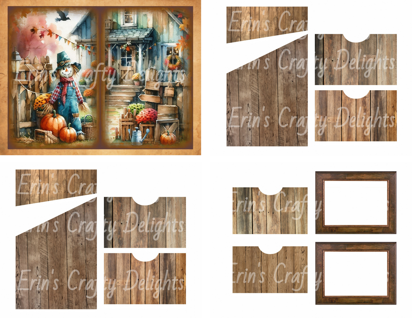 I Love Fall on the Farm Junk Journal Kit