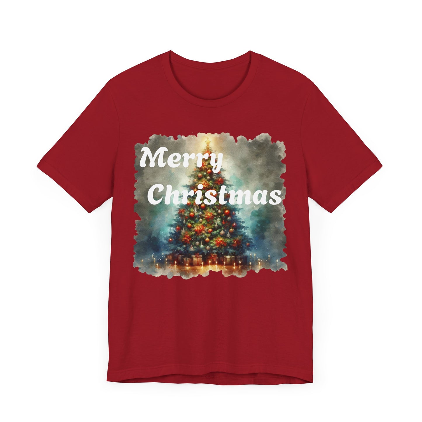 Merry Christmas Tree Unisex Tee