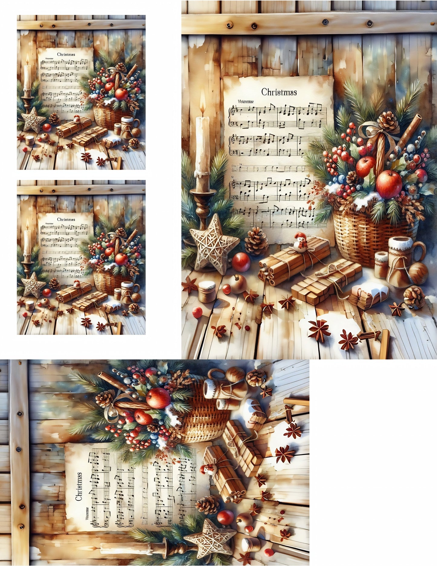 2 Christmas Scene