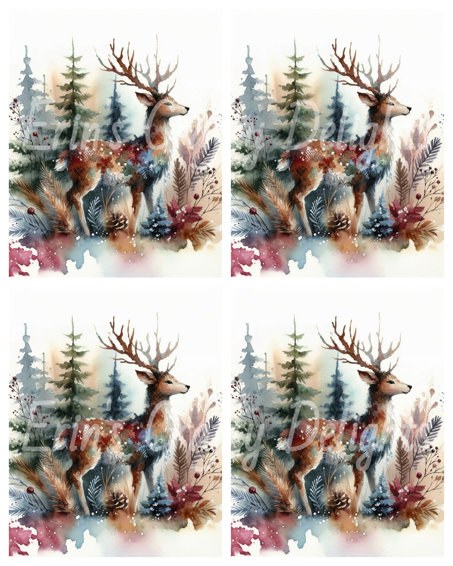 3 Winter's Touch Deer