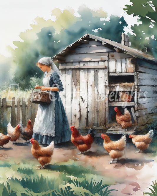 3 Chicken Coop & Nesting Boxes