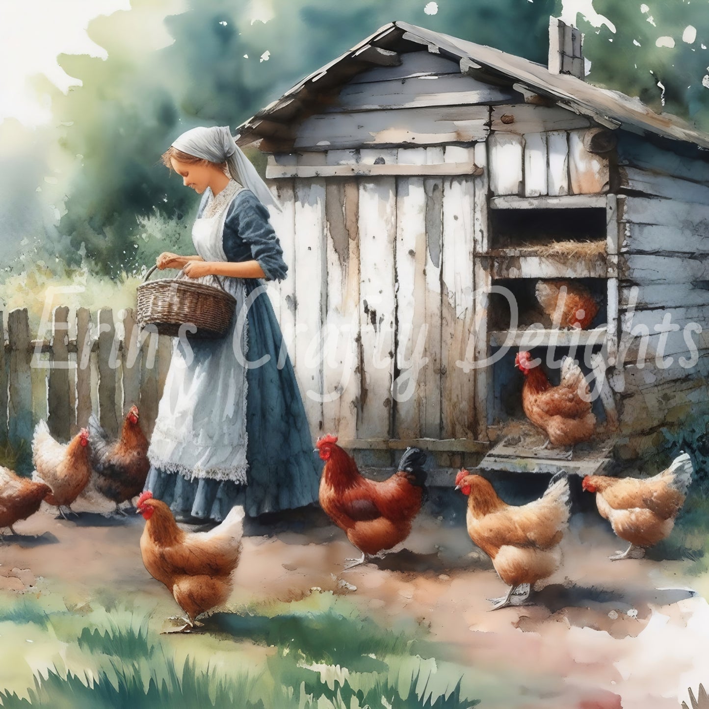 3 Chicken Coop & Nesting Boxes