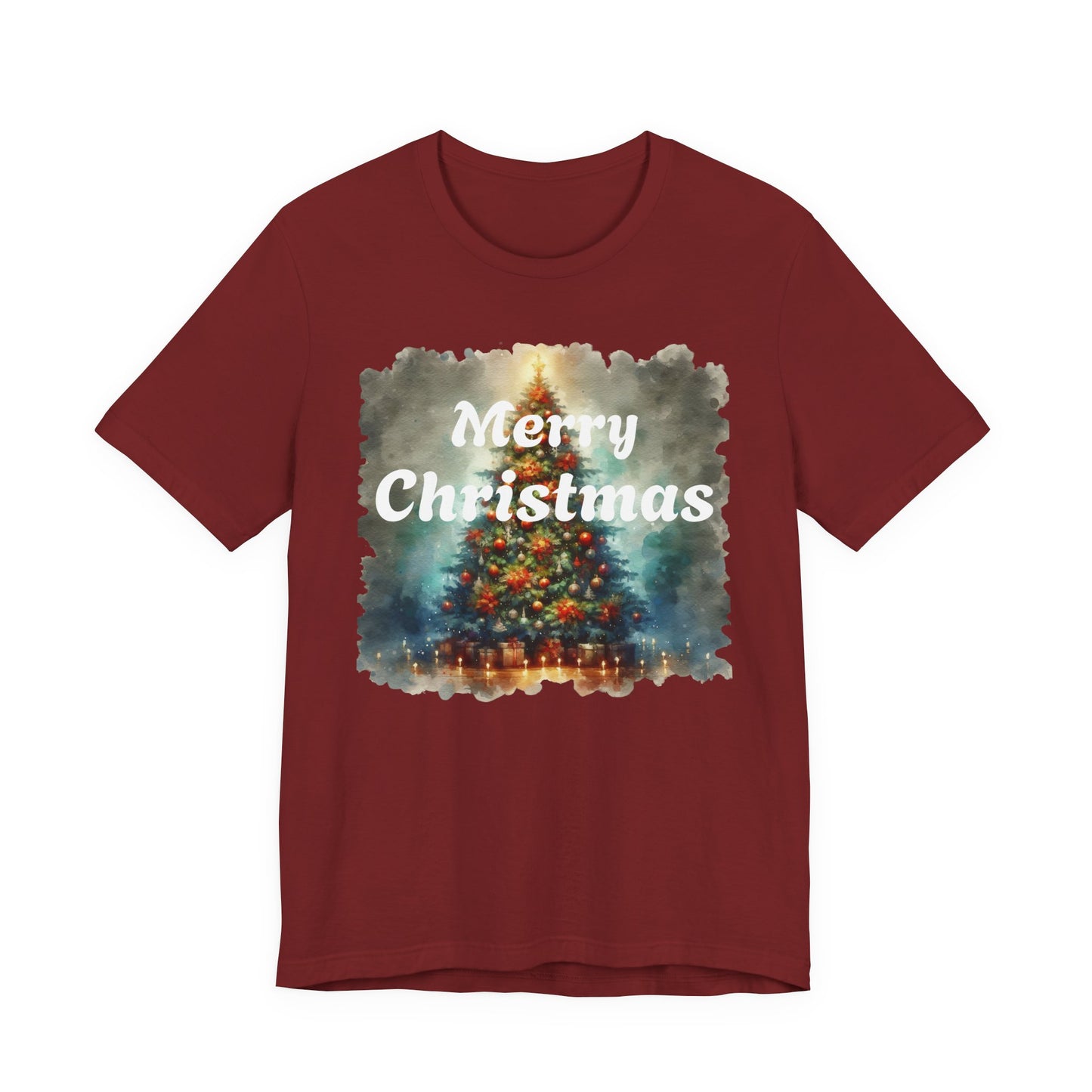 Merry Christmas Tree Unisex Tee
