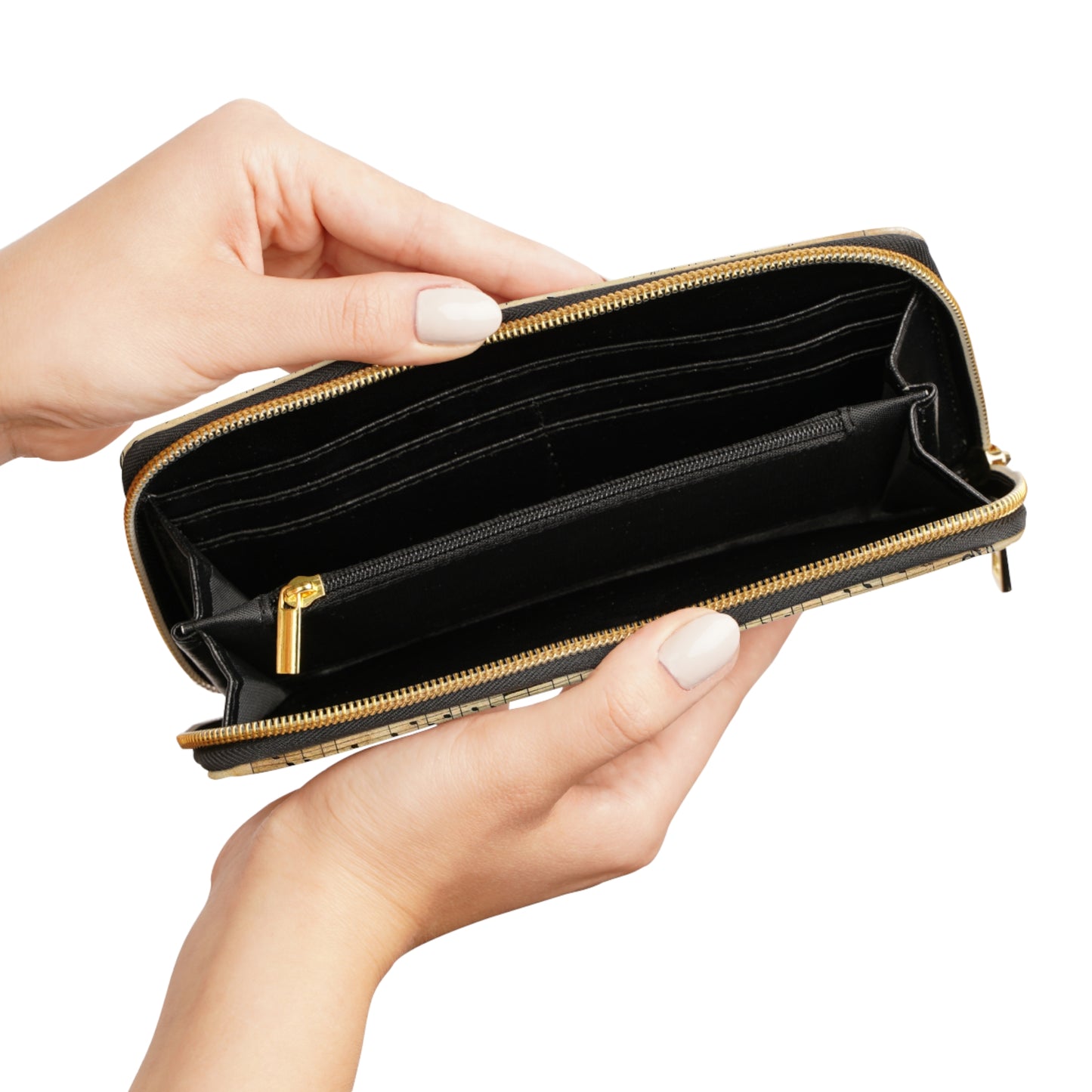 Zipper Wallet - Amazing Grace Inspirational Design