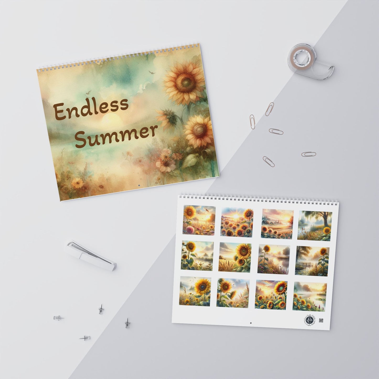 Wall Calendar - Endless Summer 2025