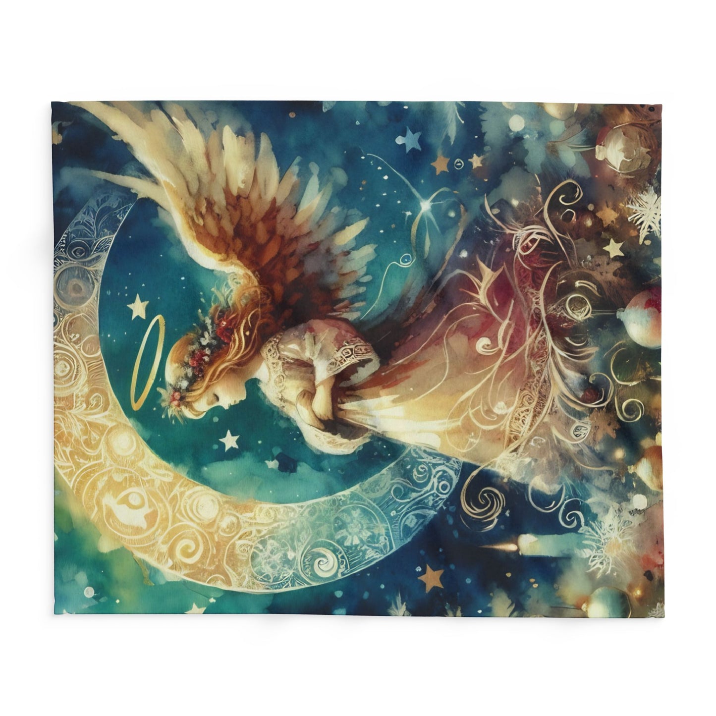 Fleece Blanket Winter Dream Angel