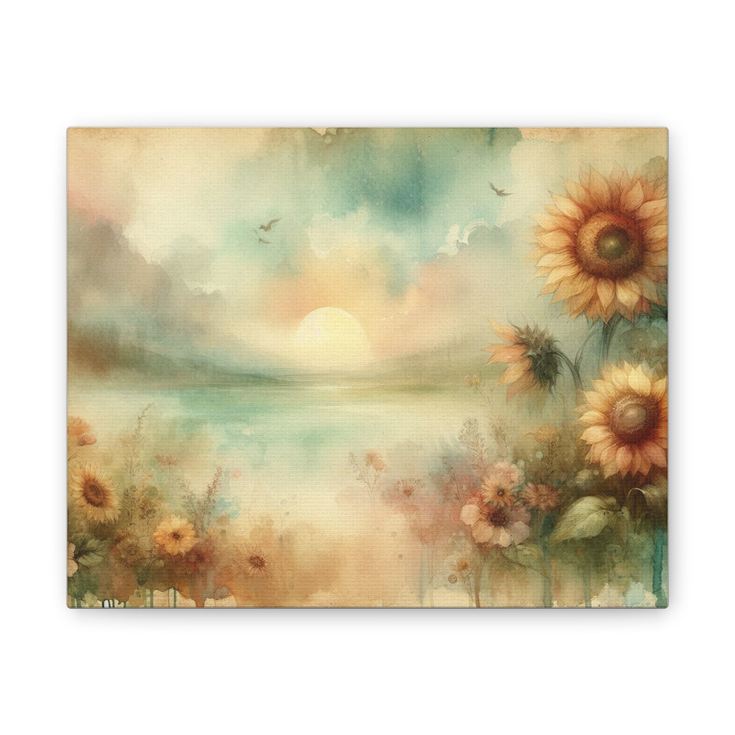 Endless Summer Sunflowers Canvas Stretched, 0 75" Wall Art - Endless Summer Sunflowers