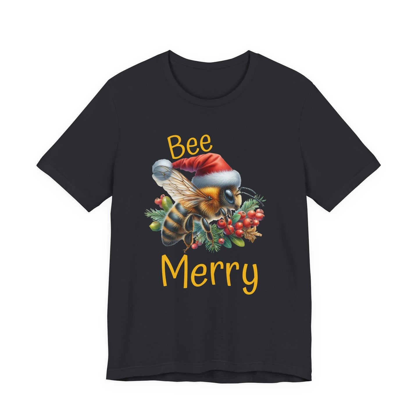 Christmas Bee Merry Unisex Tee