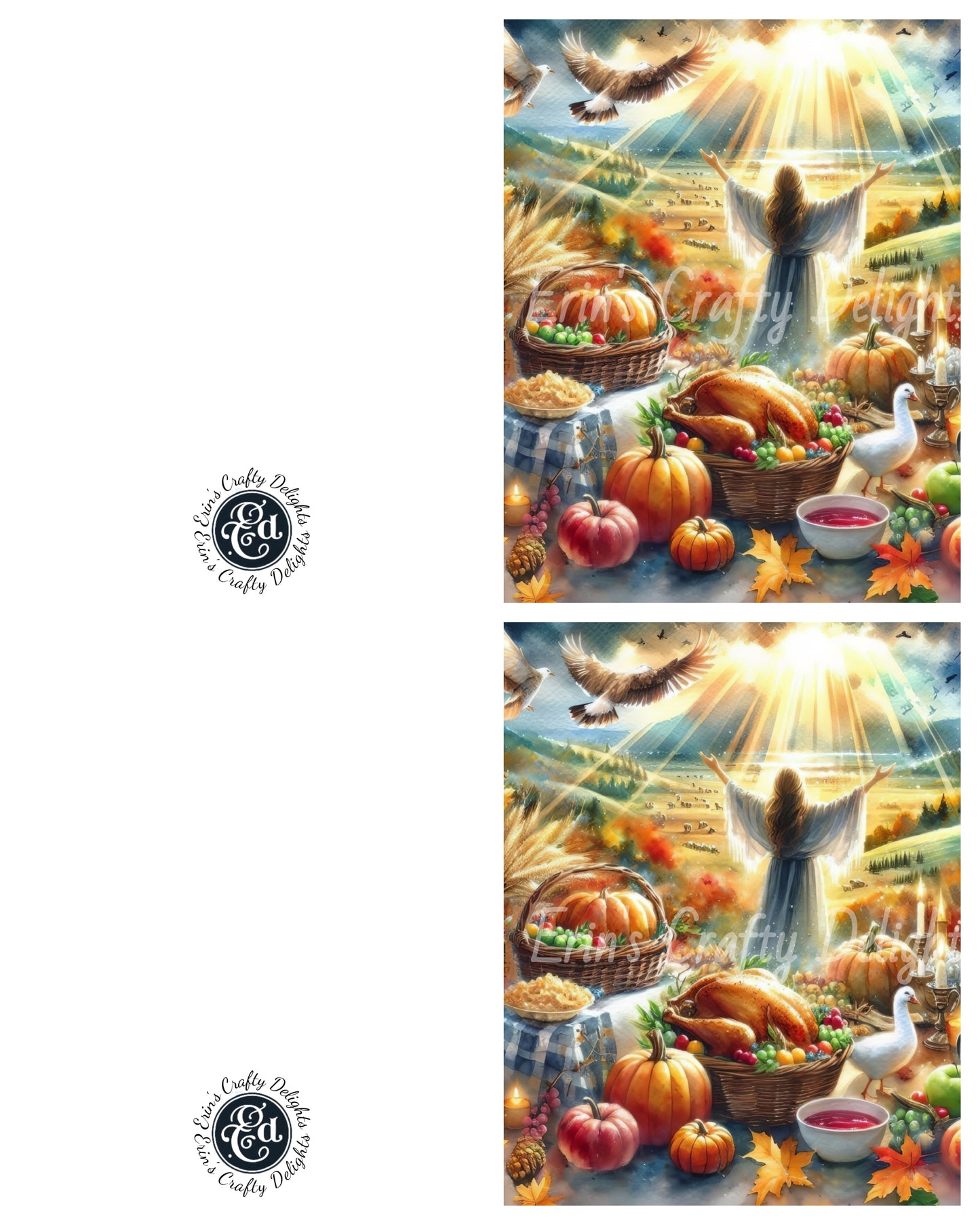 6 Thanksgiving Cards