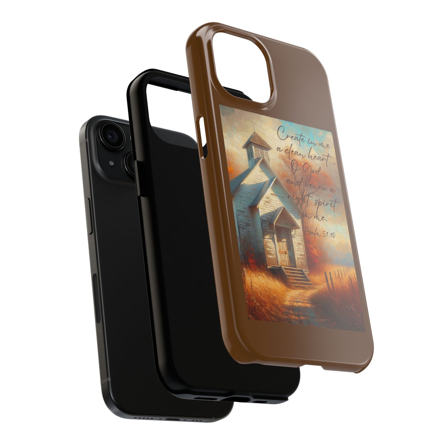 I-Phone 15 Tough Phone Cases Create in Me