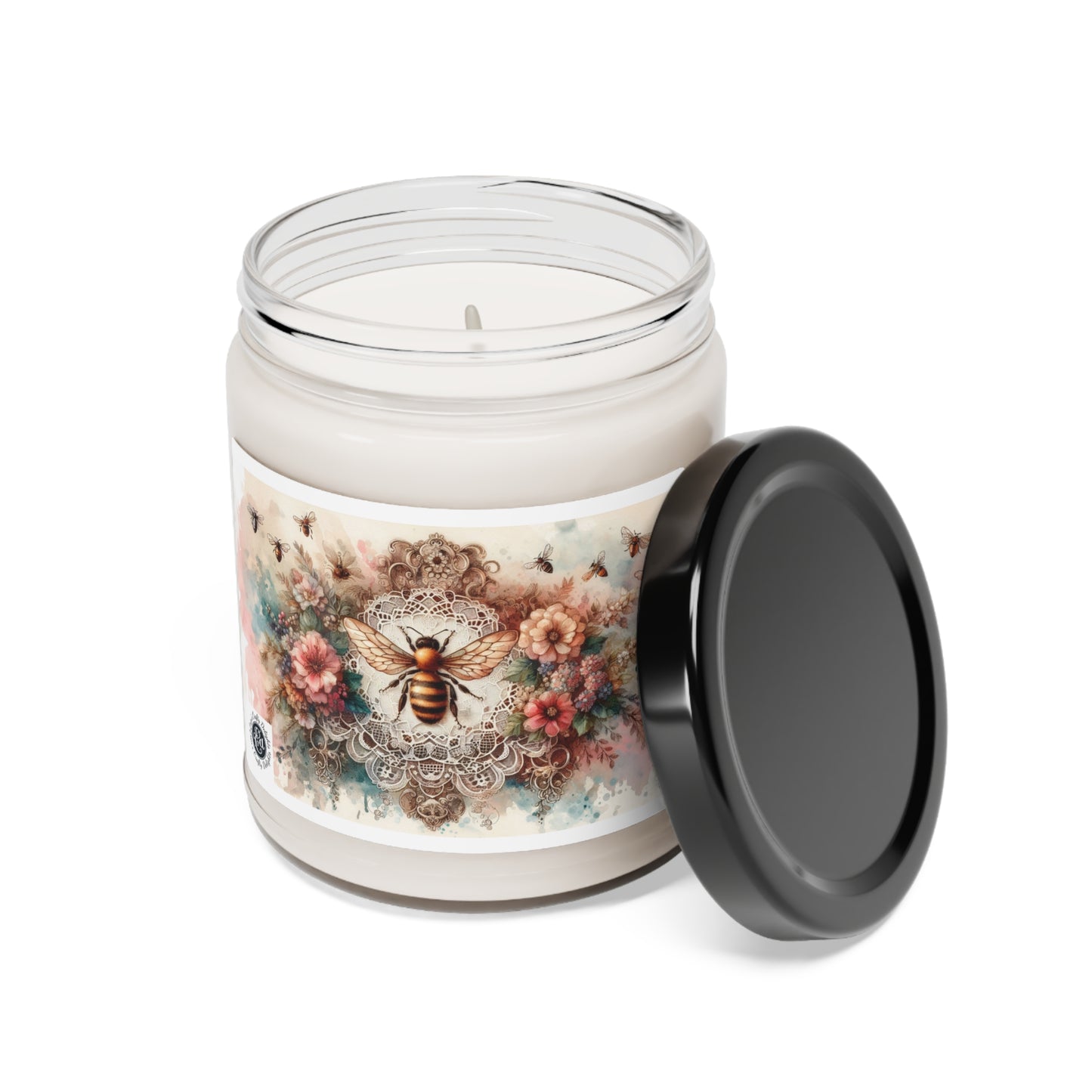 Bee Sweet Sea Salt & Orchid Scented Soy Candle, 9oz