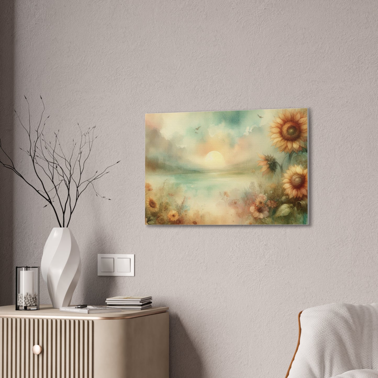 Endless Summer Sunflowers Canvas Stretched, 0 75" Wall Art - Endless Summer Sunflowers