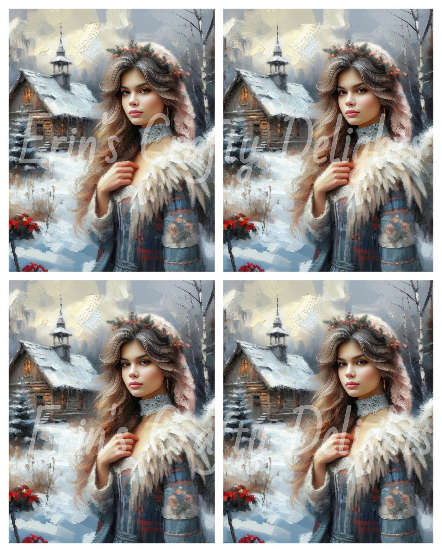 7 Cowgirl Christmas Angel