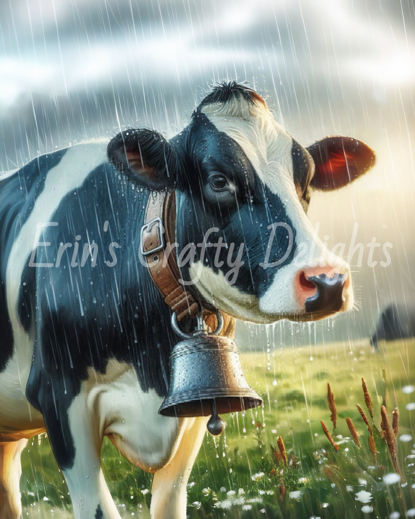 7 Fall Cow in Rain