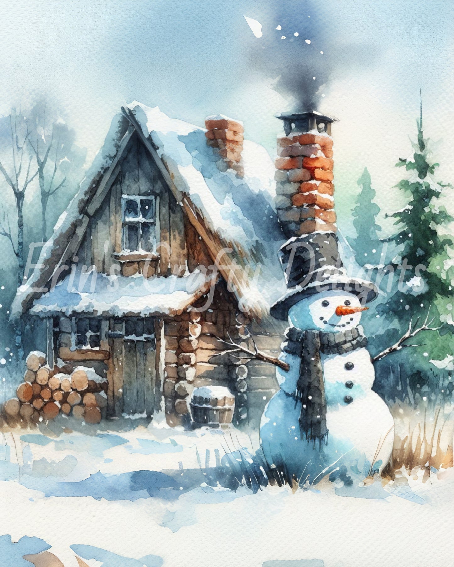 7 Rustic Snowman