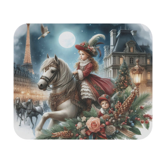 Christmas in Paris Mouse Pad (Rectangle)