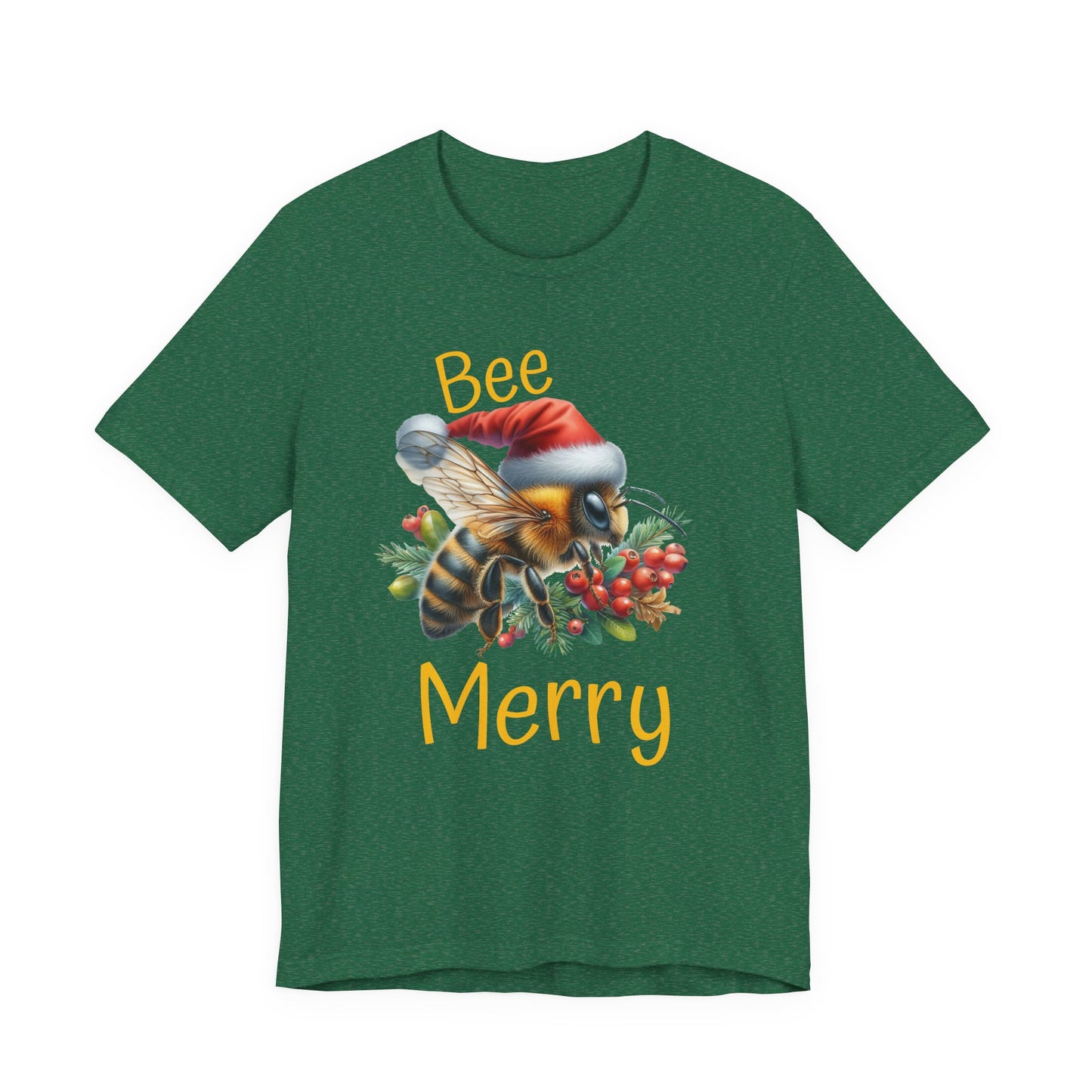 Christmas Bee Merry Unisex Tee