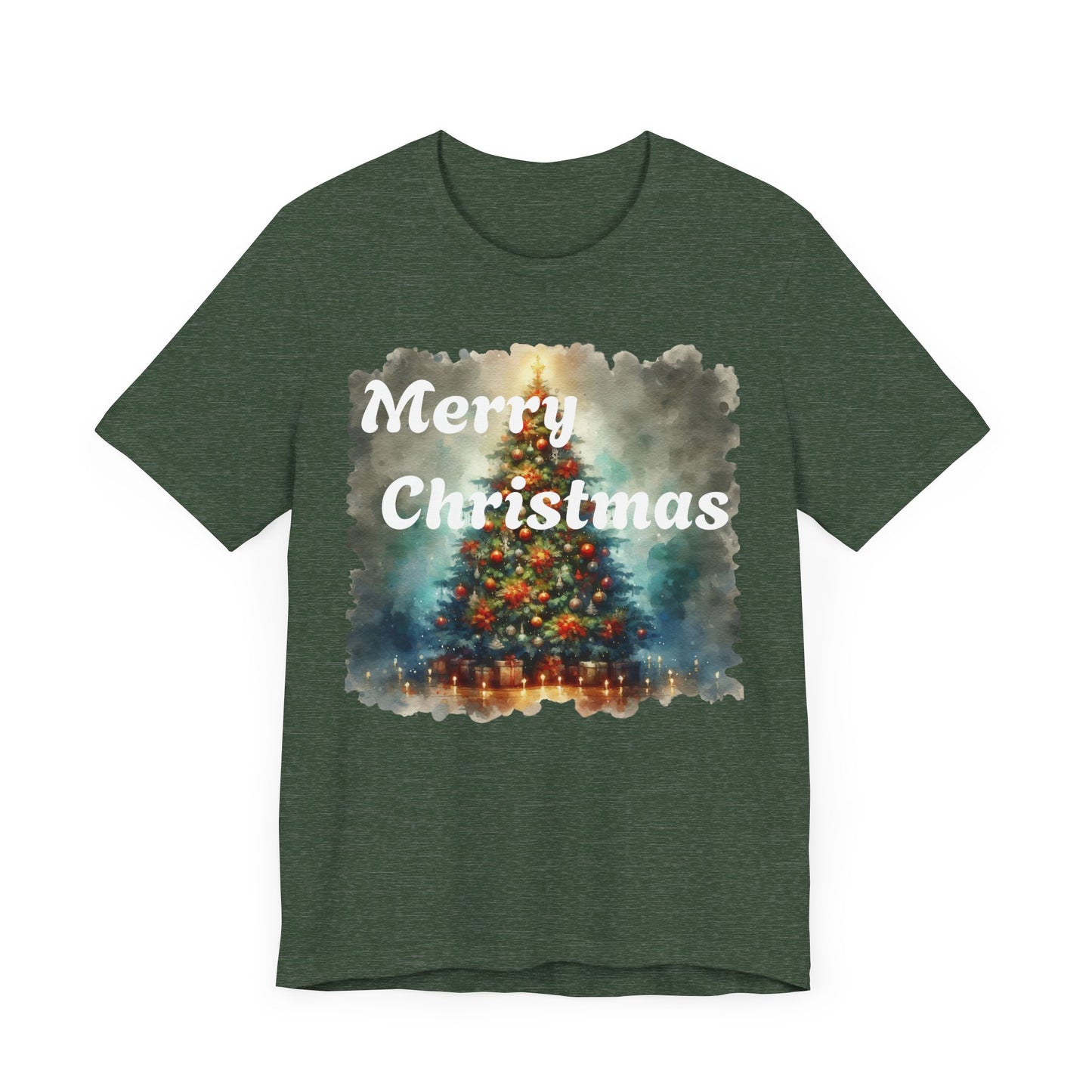 Merry Christmas Tree Unisex Tee