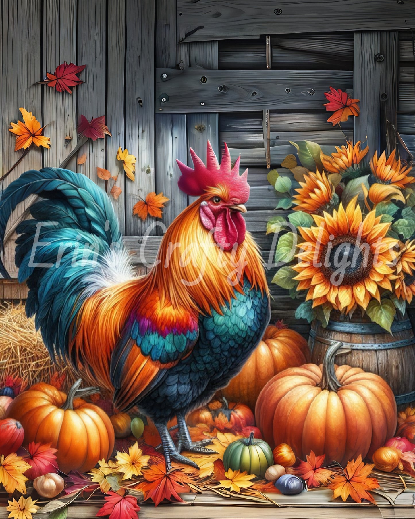 8 Fall Rooster