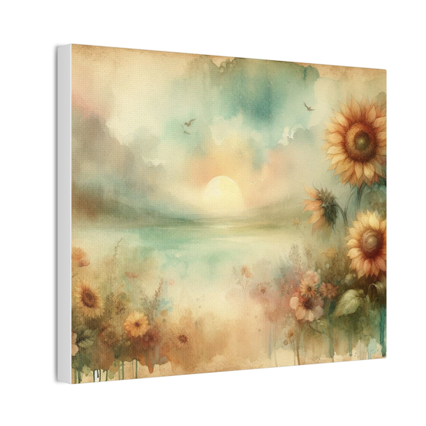 Endless Summer Sunflowers Canvas Stretched, 0 75" Wall Art - Endless Summer Sunflowers