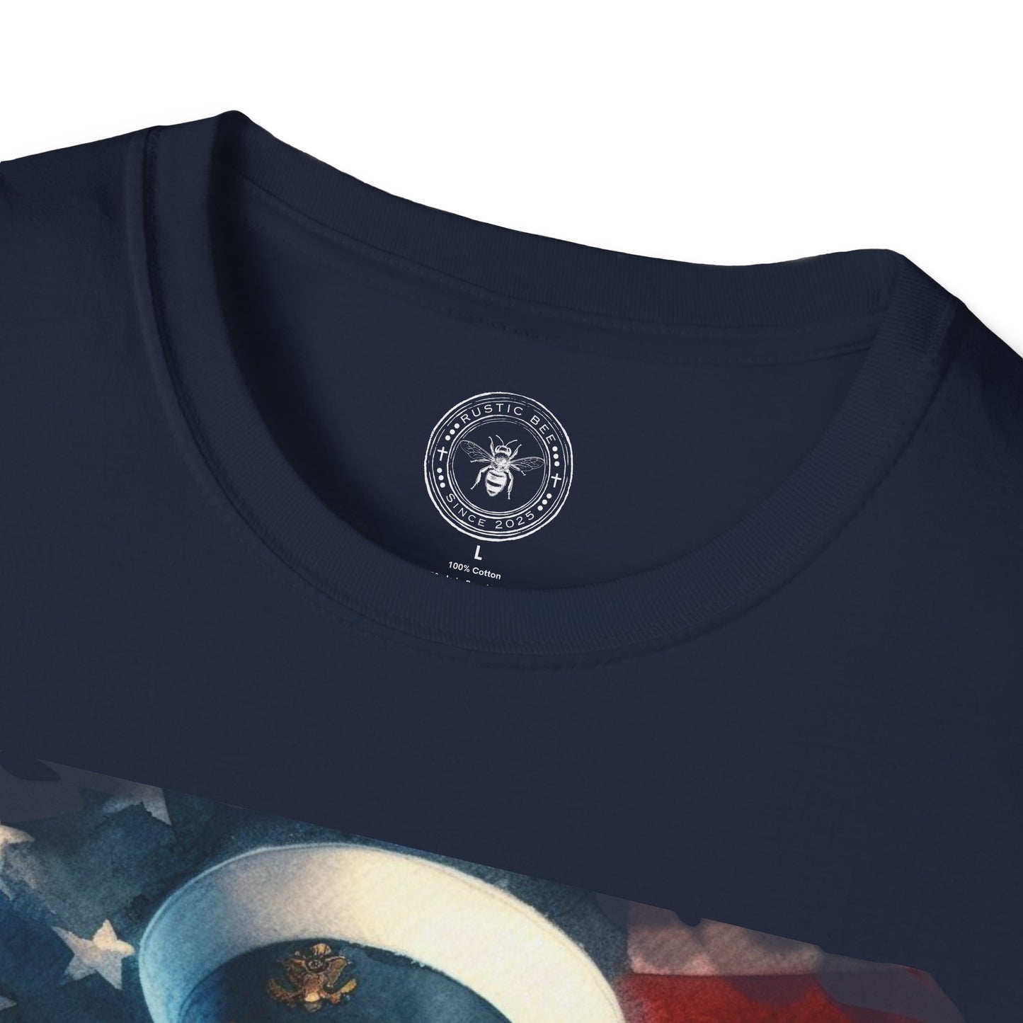 Vintage Sailor Girl Patriotic T-Shirt