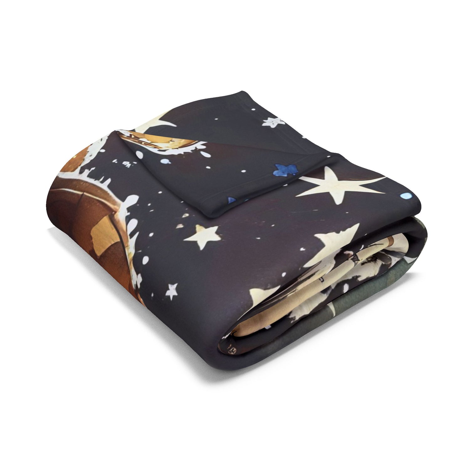 Fleece Blanket Cowboy Snowman Christmas Gift