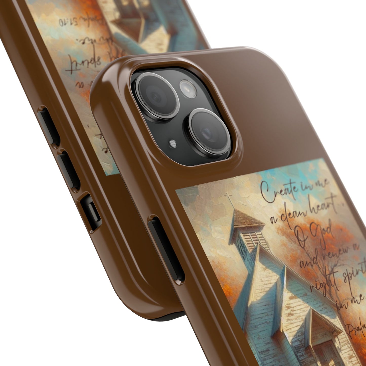 I-Phone 15 Tough Phone Cases Create in Me