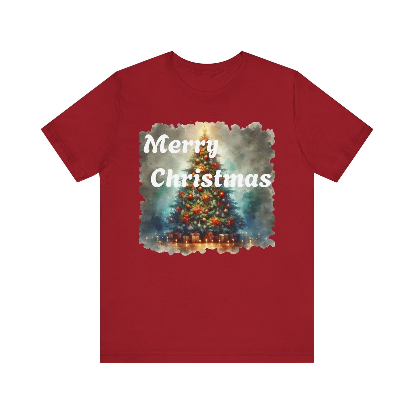 Merry Christmas Tree Unisex Tee