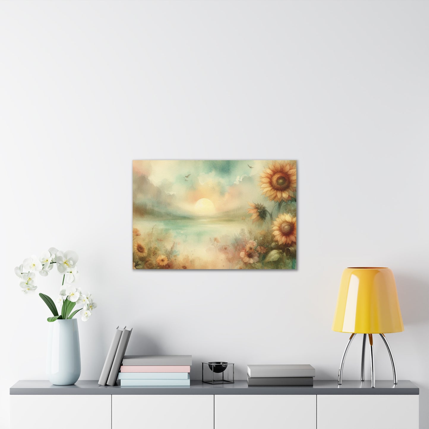 Endless Summer Sunflowers Canvas Stretched, 0 75" Wall Art - Endless Summer Sunflowers