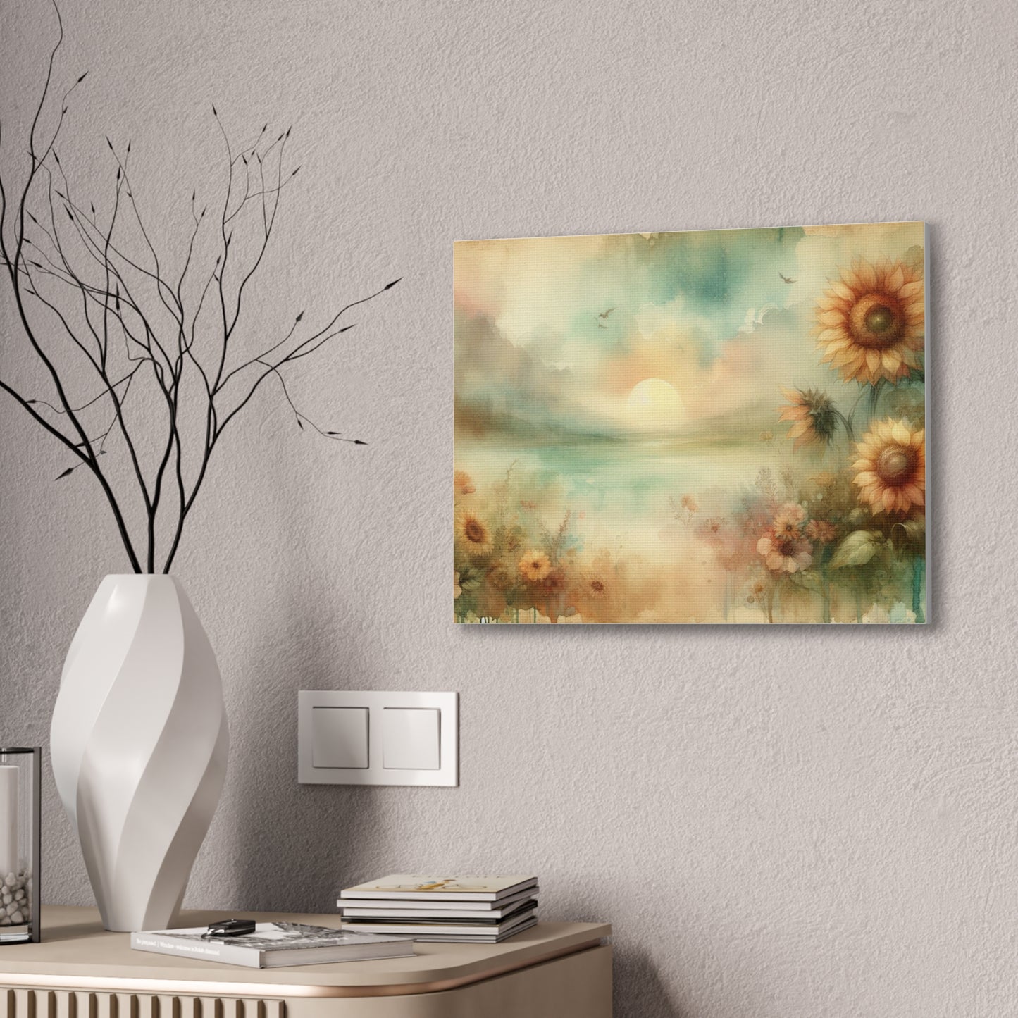 Endless Summer Sunflowers Canvas Stretched, 0 75" Wall Art - Endless Summer Sunflowers