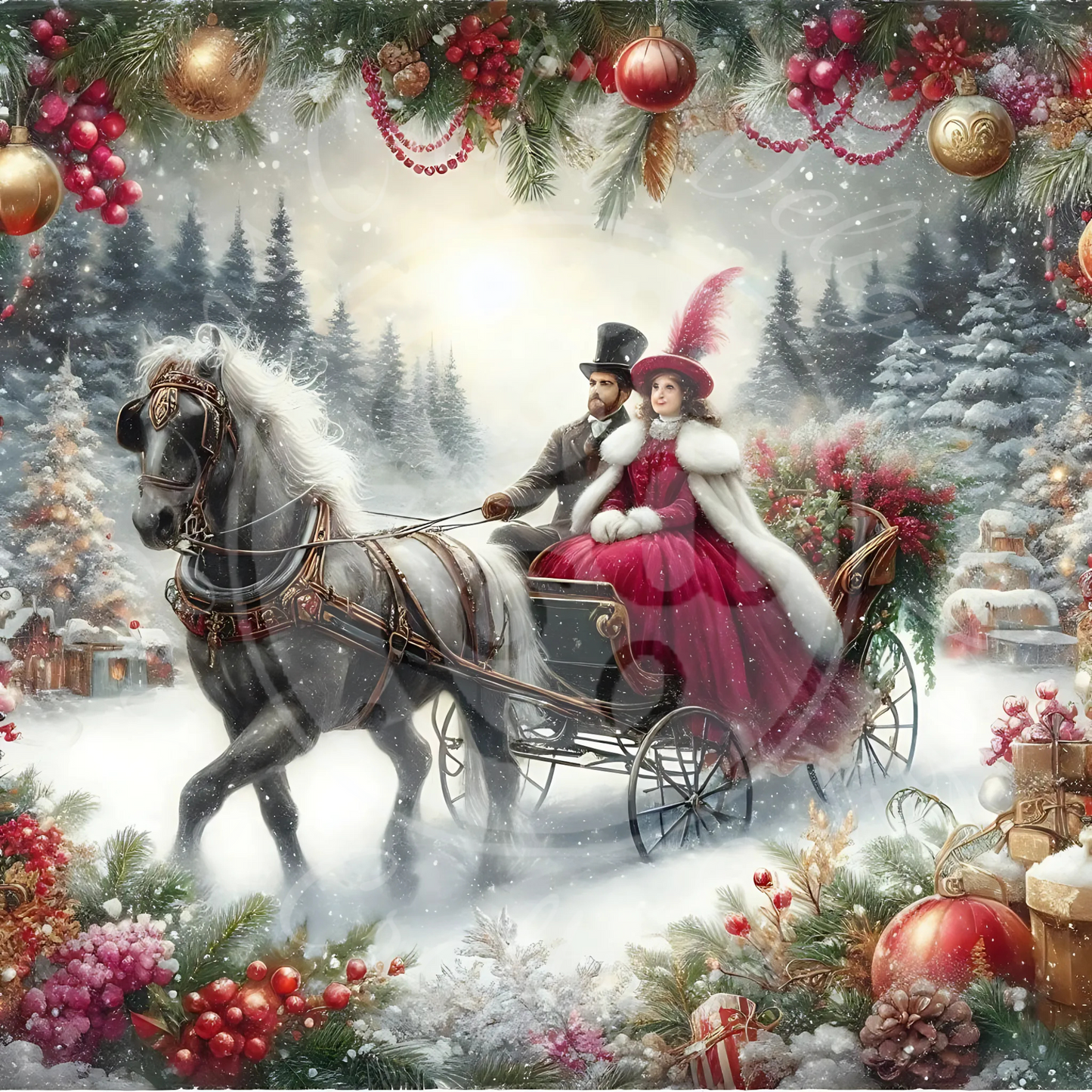 1 Christmas Carriage