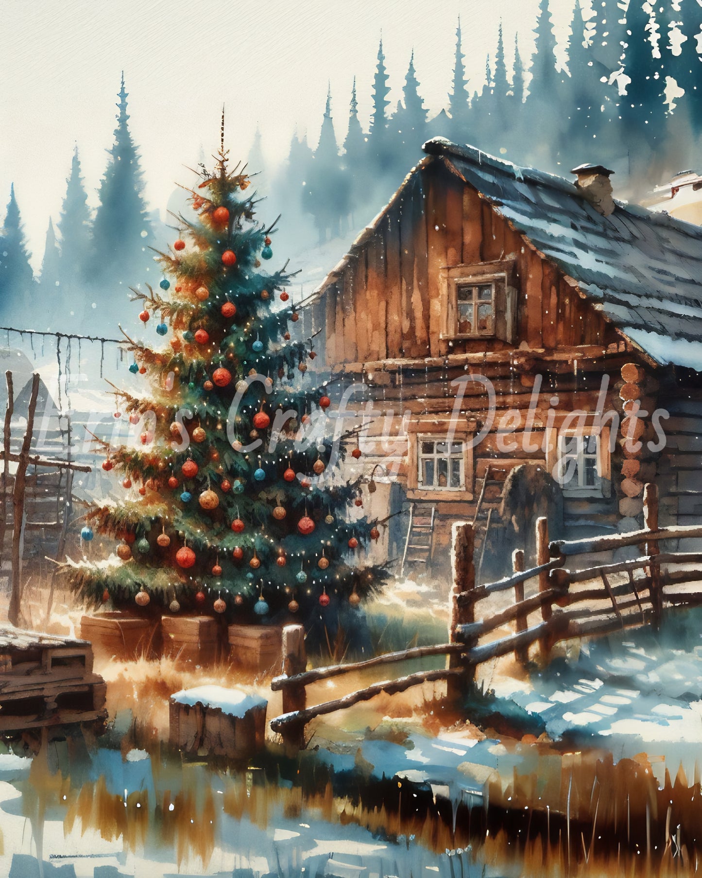 1 Cowboy Christmas Tree