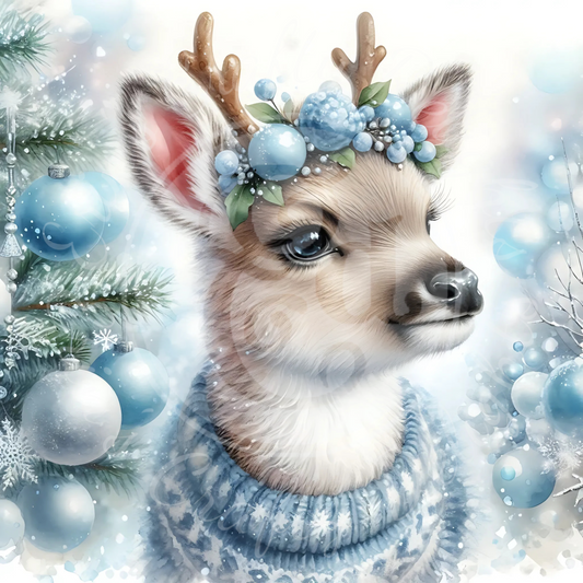 20 Christmas Fawn
