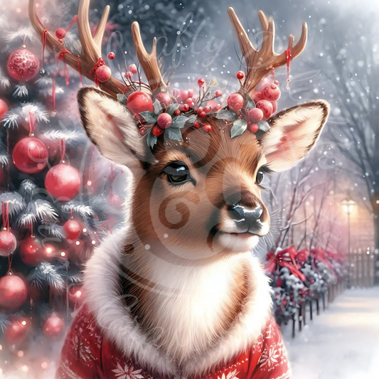 22 Christmas Fawn