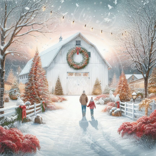 2 Christmas Barn