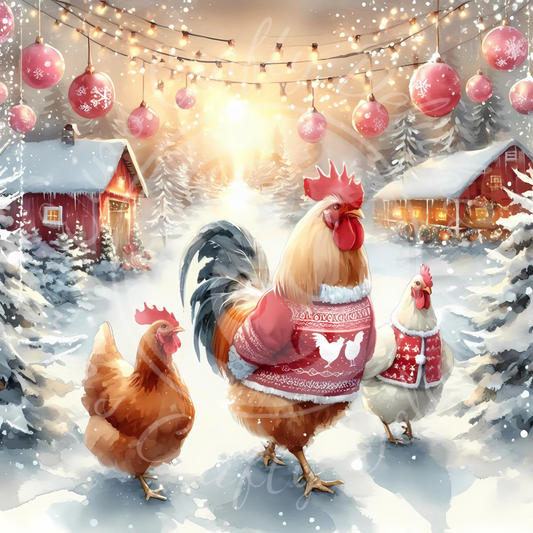 3 Christmas Chicken