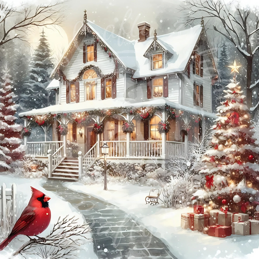 3 Christmas Farmhouse