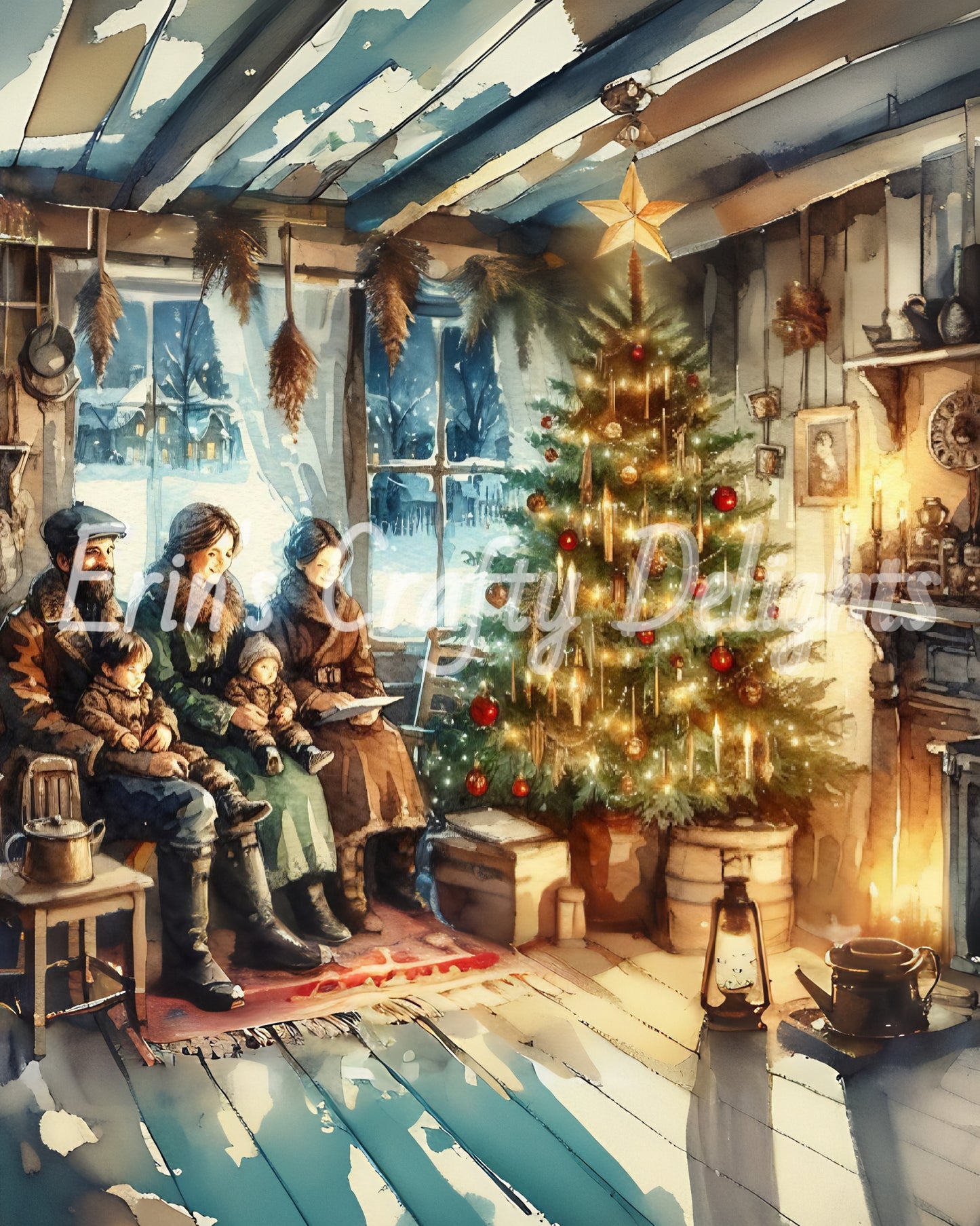 3 Cowboy Family Christmas