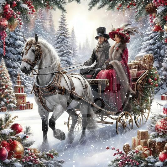 4 Christmas Carriage